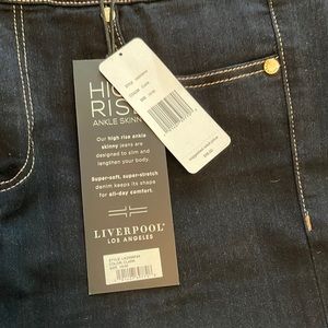NWT Liverpool Clark high rise super skinny